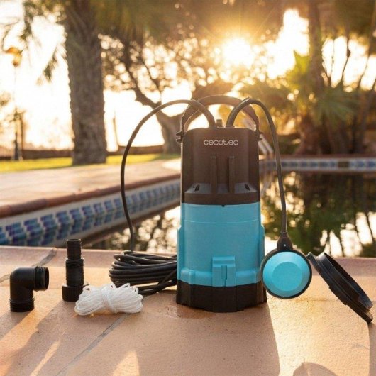 Bomba de Agua Sumergible Cecotec Axike 750 Dark&crystal 750W 2 en 1