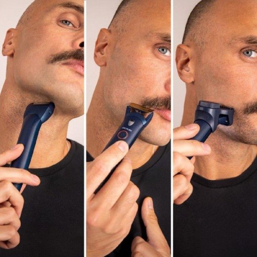 Aparador de Barba Cecotec PrecisionCare OneShave Pro Recarregável Resistente à Água Lâmina Aço