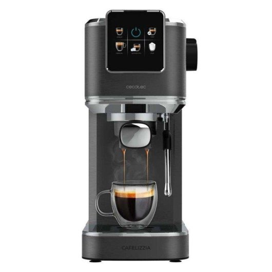 Cafetera Espresso Cecotec Cafelizzia Coldbrew Essential 1,2L 20 Bares con pantalla táctil