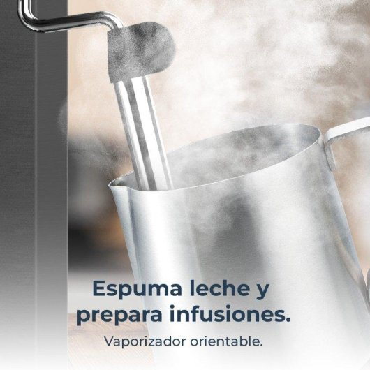 Cafetera Espresso Cecotec Cafelizzia Coldbrew Essential 1,2L 20 Bares con pantalla táctil