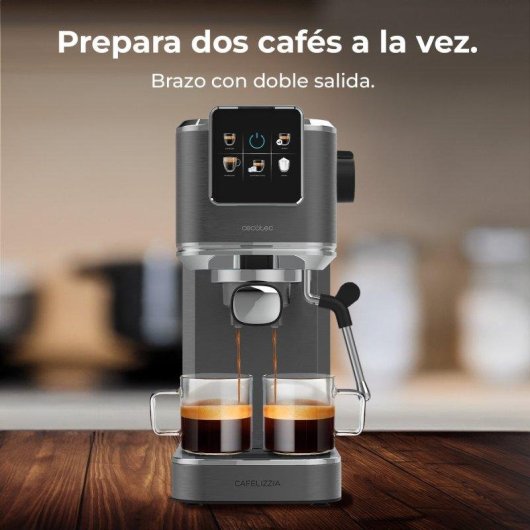 Cafetera Espresso Cecotec Cafelizzia Coldbrew Essential 1,2L 20 Bares con pantalla táctil