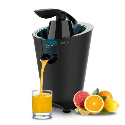Arm-Entsafter elektrisch Cecotec Essentialvita Powerfresh 1000 Black 1000 W