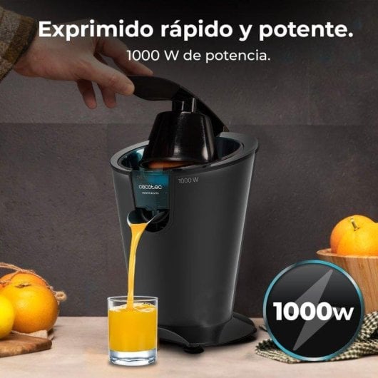 Arm-Entsafter elektrisch Cecotec Essentialvita Powerfresh 1000 Black 1000 W