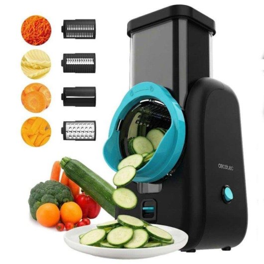 Lebensmittelverarbeiter Cecotec Salad Maker Total Blade Full Black