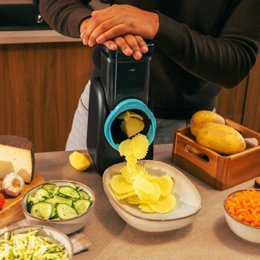 Lebensmittelverarbeiter Cecotec Salad Maker Total Blade Full Black
