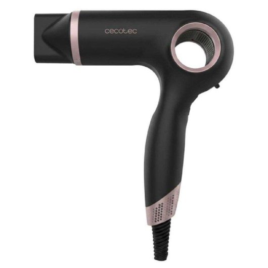Sèche-cheveux Ionique Cecotec DryGlam Waves Sensor 1400W 6 Accessoires 110000rpm Noir