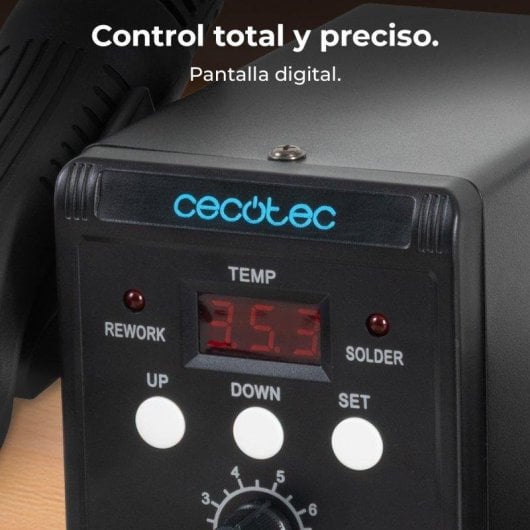 Estación de soldadura Cecotec Totalsoldier Station 6500 60W temperatura ajustable