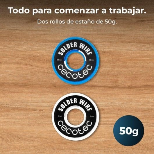 Estación de soldadura Cecotec Totalsoldier Station 6500 60W temperatura ajustable