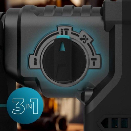 Martillo Percutor SDS Plus Cecotec Colossus 8000 Shockabsorber 3J Batería Nex21