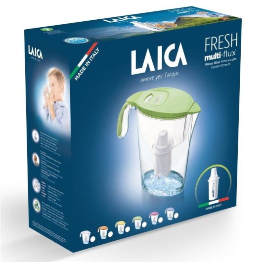 Filtro de agua para jarra Laica Fresh Line 2,25 L Transparente