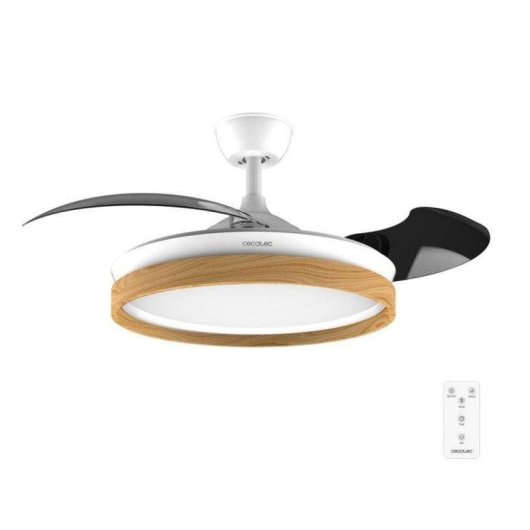 Ventilatore da Soffitto Cecotec EnergySilence Aero 4320 35W 6 Velocità Pale Retrattili LED