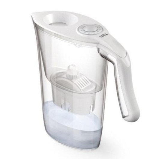 Jarra Filtrante Laica Carmen Norma J35 Da Blanco 2,3 L Con Timer Analógico