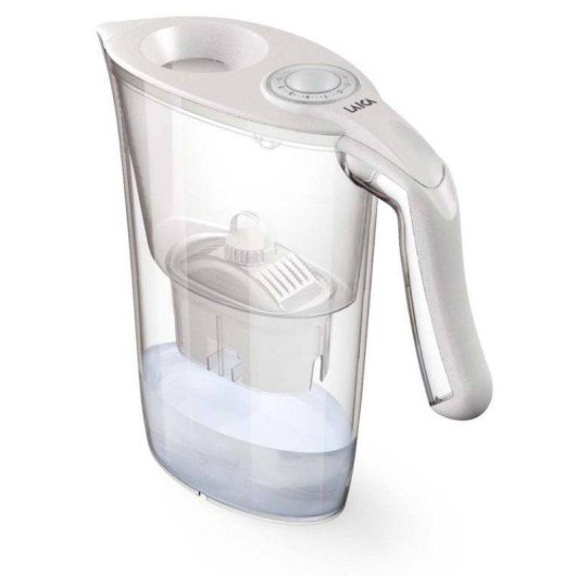 Jarra Filtrante Laica Carmen Norma J35 Da Blanco 2,3 L Con Timer Analógico