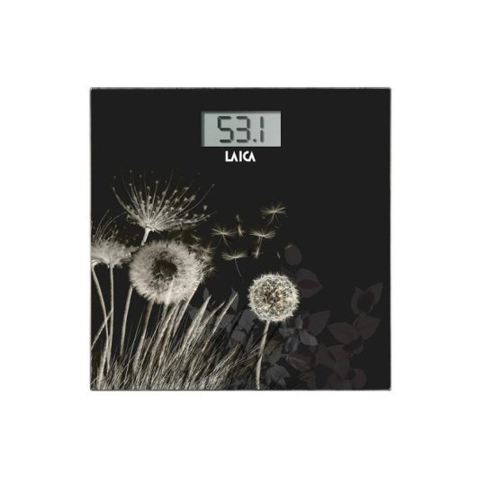 Báscula Digital Laica PS1080 Hasta 180 kg Precisión 100 g Pantalla LCD Batería Recargable USB