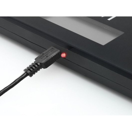 Báscula Digital Laica PS1080 Hasta 180 kg Precisión 100 g Pantalla LCD Batería Recargable USB