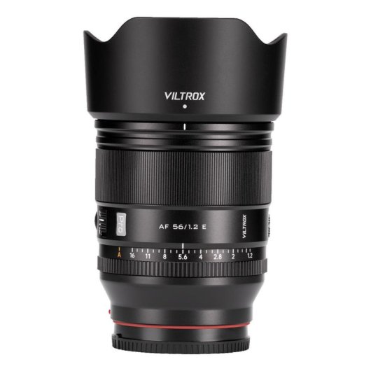 Objectif VILTROX AF 56mm F1.2 Pro Monture Sony E Parasol Noir