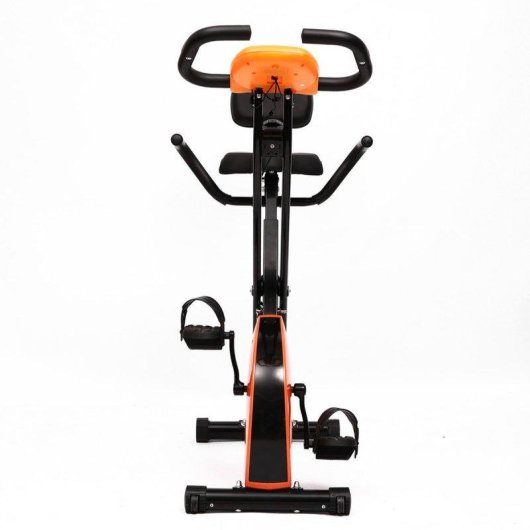Bicicleta Estática Klack con Respaldo Lumbar LCD 8 Niveles