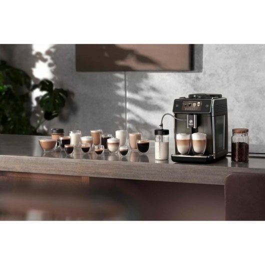 Cafetera Espresso Superautomática Saeco SM6682/10 1,8 L 1500 W con molinillo integrado