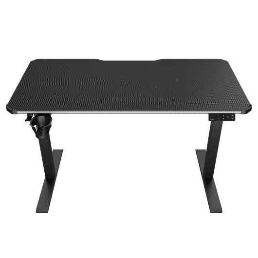 Mesa Gaming Cougar 120 cm Fibra de carbono Mate LED Multicolor