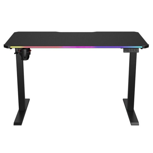 Mesa Gaming Cougar 120 cm Fibra de carbono Mate LED Multicolor