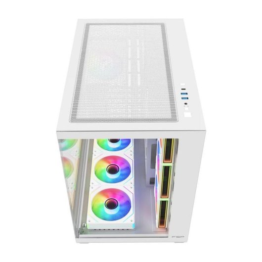 Gehäuse Midi Tower FSP M341-WA ARGB Weiß