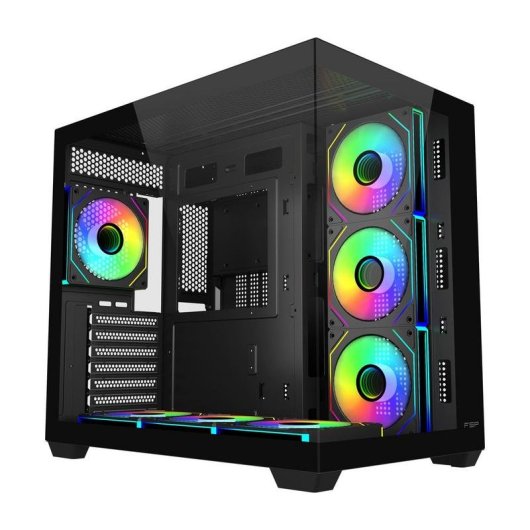 Carcasa Midi Tower FSP M341-BA ARGB Negro