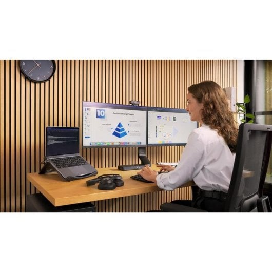 Teclado Kensington Pro Fit Ergo KB675 EQ TKL inalámbrico Bluetooth ergonómico recargable