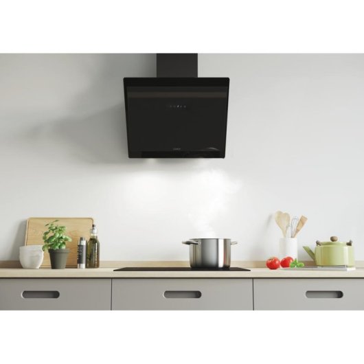 Campana extractora Candy CDG6CBP8B Canalizado/Recirculación 60cm con control táctil y LED