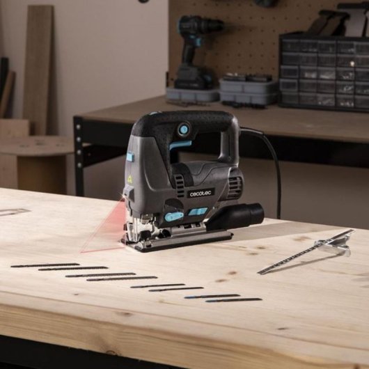 Sierra De Calar Cecotec Multicut 8000 Vision 800w 8 Sierras Y Luz Led