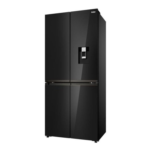 Frigorífico Cuatro Puertas Haier HCKR7819DWGB No Frost 190cm 459L D Negro