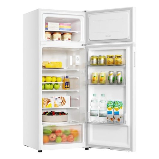 Frigorífico Dos Puertas Candy CNDQ2S514EW Defrost 143 cm 206 L E Blanco