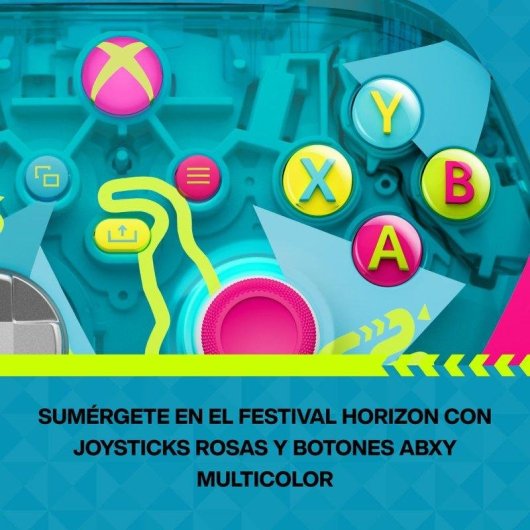 Mando Microsoft Xbox Inalámbrico Forza Horizon 6 Edición Limitada Multicolor