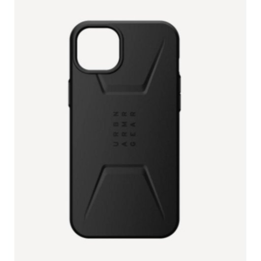 Funda para móvil UAG Civilian Cover case resistente negra para iPhone 14 Max 6,7"