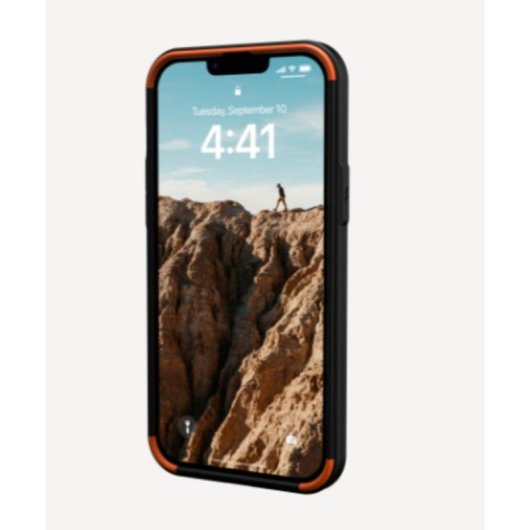 Funda para móvil UAG Civilian Cover case resistente negra para iPhone 14 Max 6,7"