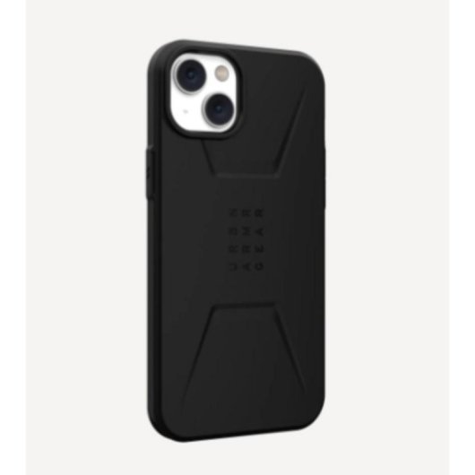Funda para móvil UAG Civilian Cover case resistente negra para iPhone 14 Max 6,7"