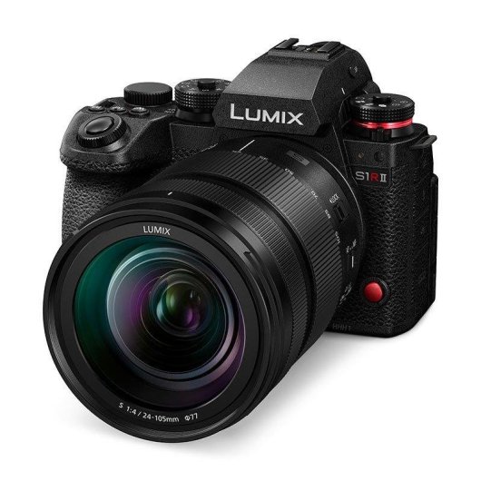Appareil photo Mirrorless Panasonic Lumix S1RII 44,3MP 16288x10848 Capteur Full-Frame WiFi Bluetooth
