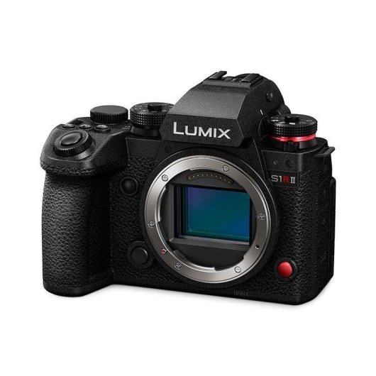 Caméra Mirrorless Panasonic Lumix S1RII Corps 44.3MP 16288x10848 Sensor Full-Frame WiFi Bluetooth