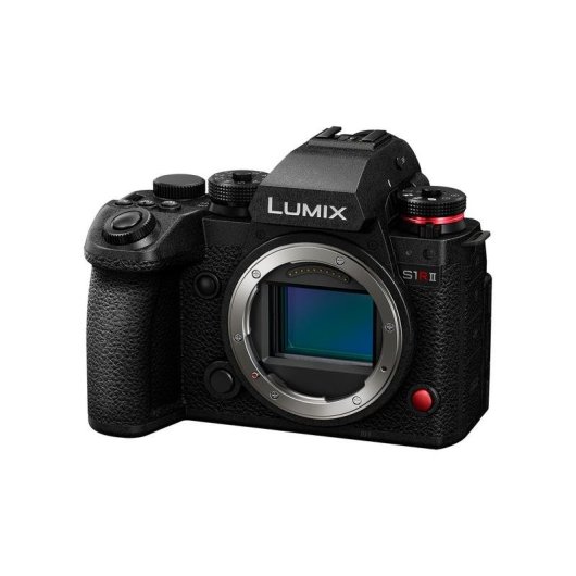 Caméra Mirrorless Panasonic Lumix S1RII Corps 44.3MP 16288x10848 Sensor Full-Frame WiFi Bluetooth