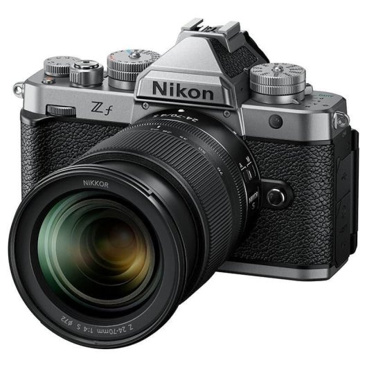 Câmara Mirrorless Nikon Zf 24,5MP 6048x4032 24-70mm Sensor Full-Frame WiFi Bluetooth