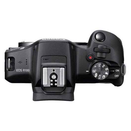 Câmara Mirrorless Canon EOS R100 24.1MP WiFi Corpo Compacto Leve
