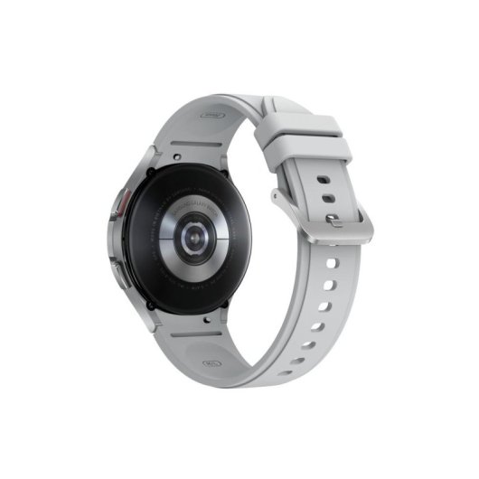 Samsung Galaxy Watch4 Classic Bluetooth GPS NFC 42mm Super AMOLED Plata M Resistencia Agua IP68 SpO2 Pulsómetro