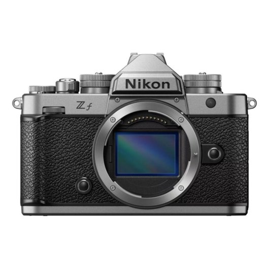 Cámara Mirrorless Nikon Zf Cuerpo 24,5MP Sensor Full-Frame 4K WiFi Bluetooth Plata