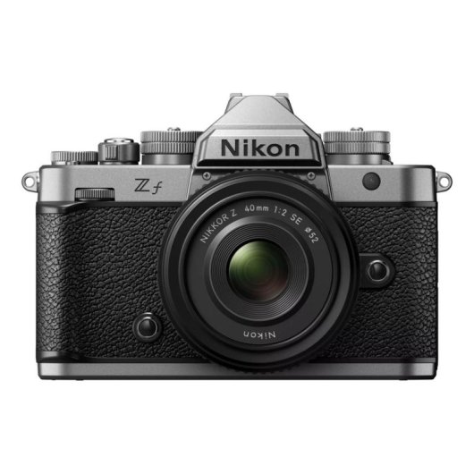 Cámara Mirrorless Nikon Zf Plata 24.5MP 4K UHD 40mm Sensor Full-Frame WiFi Bluetooth