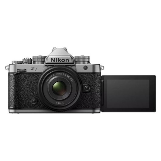 Cámara Mirrorless Nikon Zf Plata 24.5MP 4K UHD 40mm Sensor Full-Frame WiFi Bluetooth
