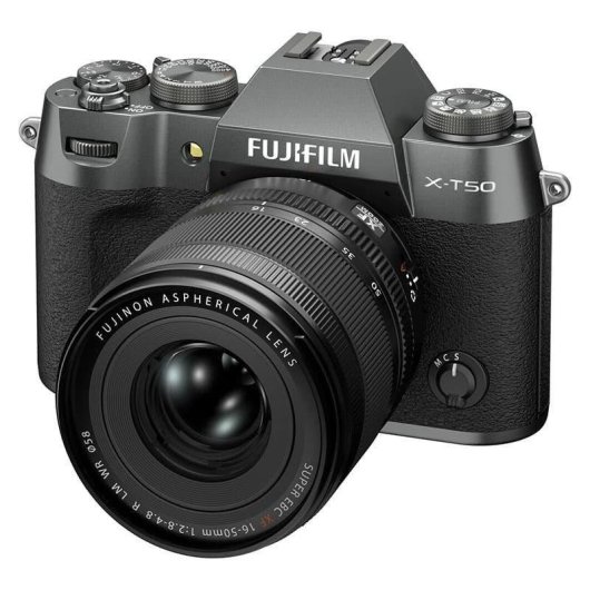 Appareil photo mirrorless Fujifilm X-T50 40,2MP 16-50mm WiFi Bluetooth
