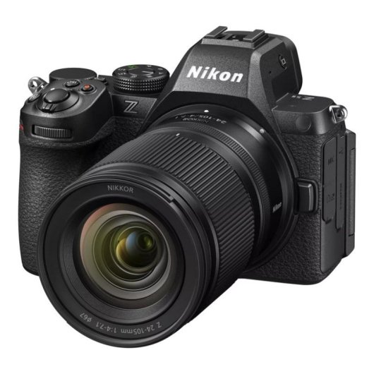Cámara Mirrorless Nikon Z5II 24,5MP 4K UHD 24-105mm Sensor Full-Frame WiFi Bluetooth
