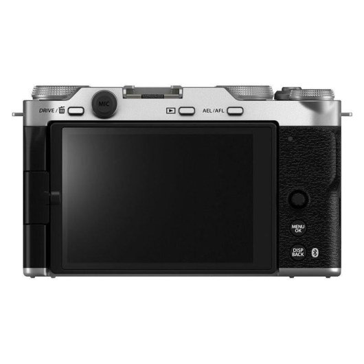 Cámara Mirrorless Fujifilm X-M5 26.1MP 6.2K UHD 15-45mm WiFi Bluetooth Plata