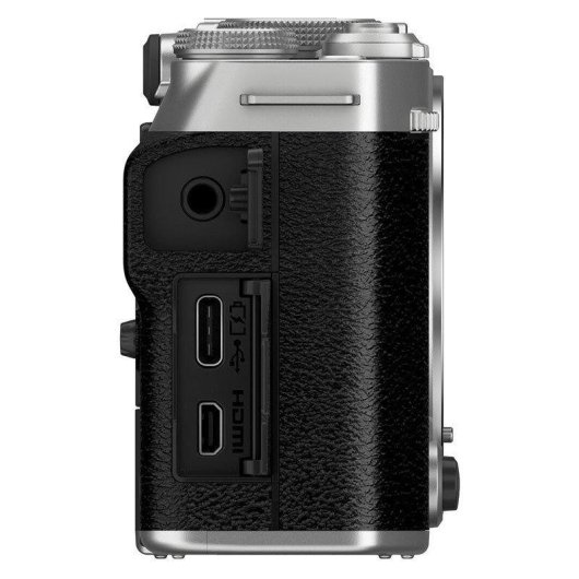 Cámara Mirrorless Fujifilm X-M5 26.1MP 6.2K UHD 15-45mm WiFi Bluetooth Plata