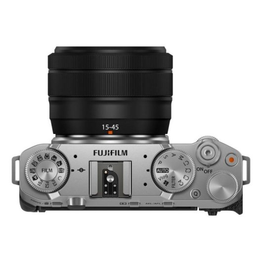 Cámara Mirrorless Fujifilm X-M5 26.1MP 6.2K UHD 15-45mm WiFi Bluetooth Plata