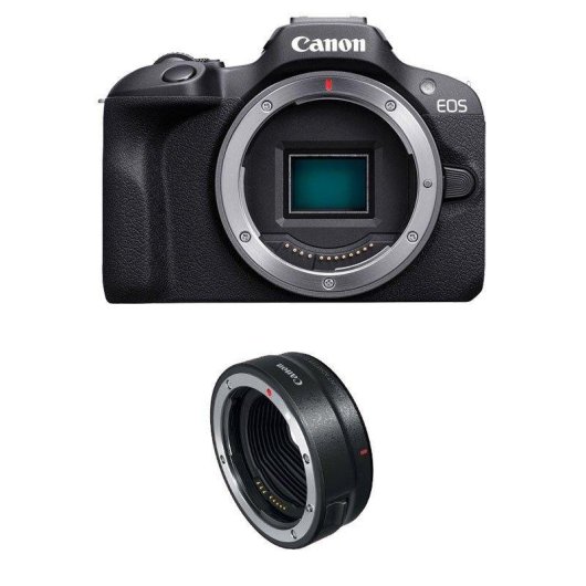 Câmara Mirrorless Canon EOS R100 24.1MP WiFi Bluetooth